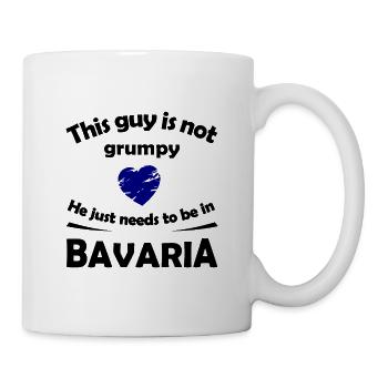 Enfin en Bavière - Mug blanc - blanc - Droite