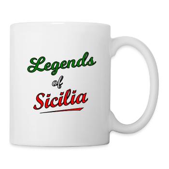 Légendes de Sicile - Mug blanc - blanc - Droite