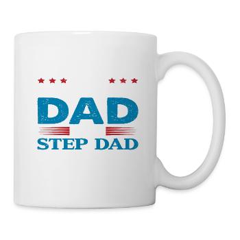 Stiefvater Papa - Tasse - Weiß - Rechts