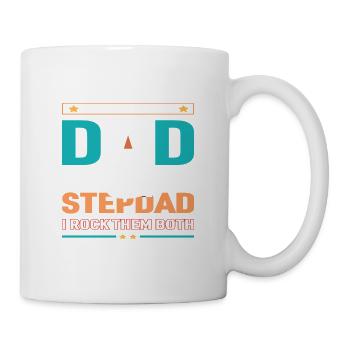 Stiefvater Papa - Tasse - Weiß - Rechts