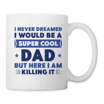 Super Cool Dad - Mug - white - Right