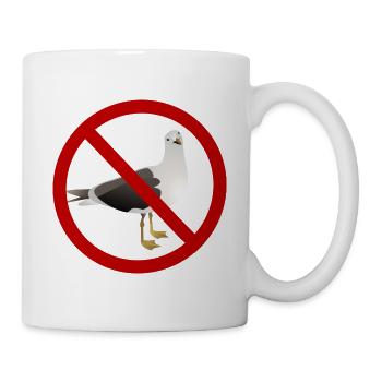 I Hate Seagulls - Mug - white - Right