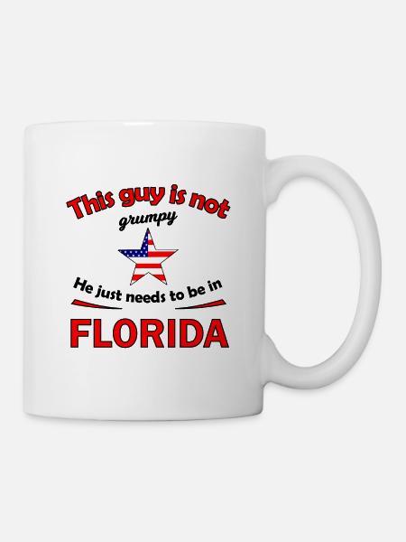 Urlaub in Florida - Tasse - Weiß