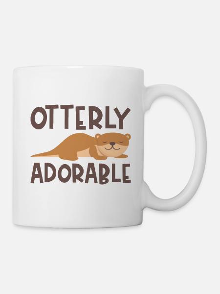 Otterly Entzückend - Tasse - Weiß