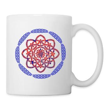 Nœud celtique 19 E 263 - Mug blanc - blanc - Droite