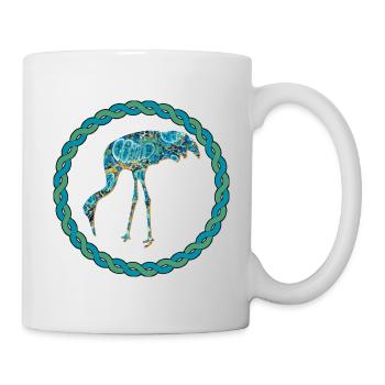 kranich e 100 - Tasse - Weiß - Rechts