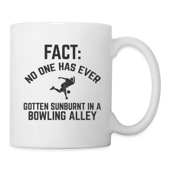 Bowling - Tasse - Weiß - Rechts