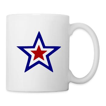 Stern von Frankreich - Tasse - Weiß - Rechts