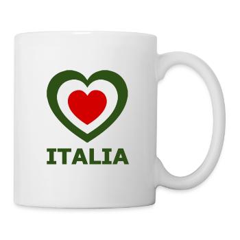The heart of Italy - Mug - white - Right