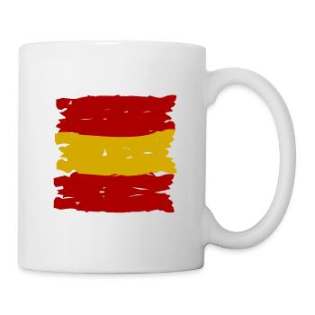 L’équipe espagnole - Mug blanc - blanc - Droite