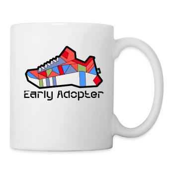 Shoe 5 - Tasse - Weiß - Rechts