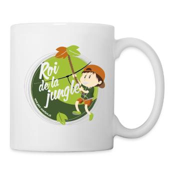 Roi de la jungle - Mug blanc - blanc - Droite