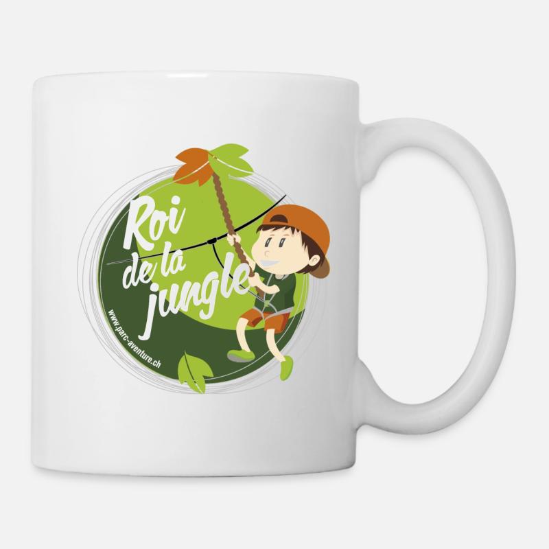 Roi de la jungle - Mug blanc - blanc