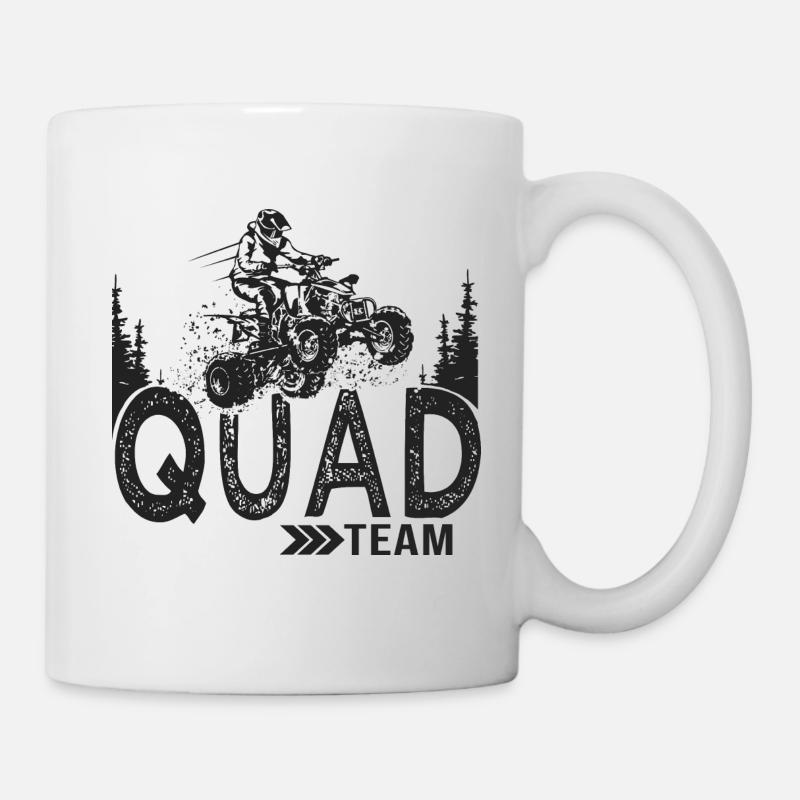 Quad team quad atv quad quad utv - Mug blanc - blanc