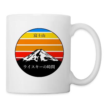 Mt. Fuji - Zeit für Whisky - Tasse - Weiß - Rechts