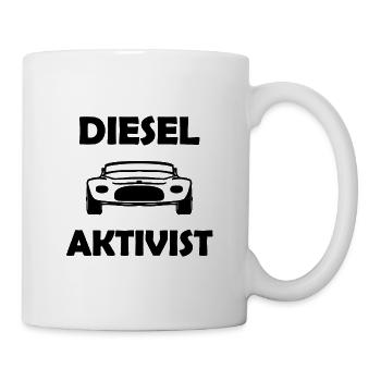 La toute dernière génération de diesel - Mug blanc - blanc - Droite