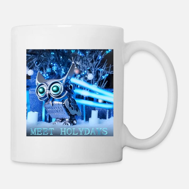meet the holidays - Mug - white