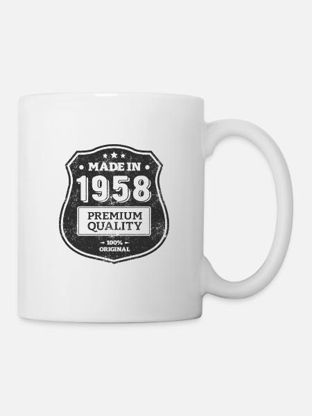 MADE IN 1958 - Mug - white