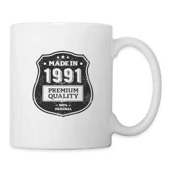 MADE IN 1991 - Mug blanc - blanc - Droite