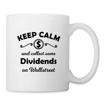 Die Dividendensammler - Tasse - Weiß - Rechts