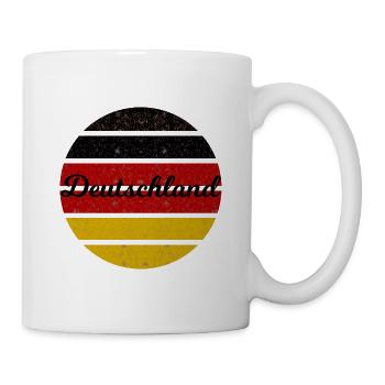 Les Allemands - Mug blanc - blanc - Droite
