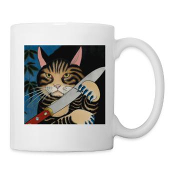 Catana - Japanese Ukiyo Paintings - Mug - white - Right