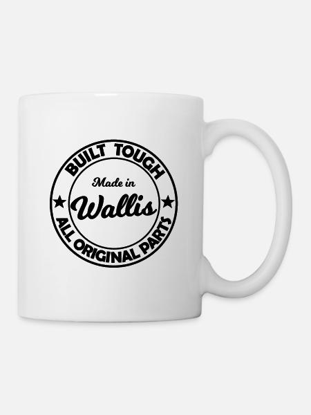 Made in Wallis - Tasse - Weiß