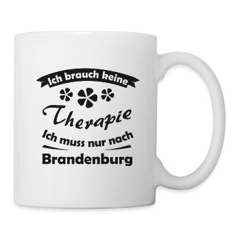Brandenburg - Tasse - Weiß - Rechts