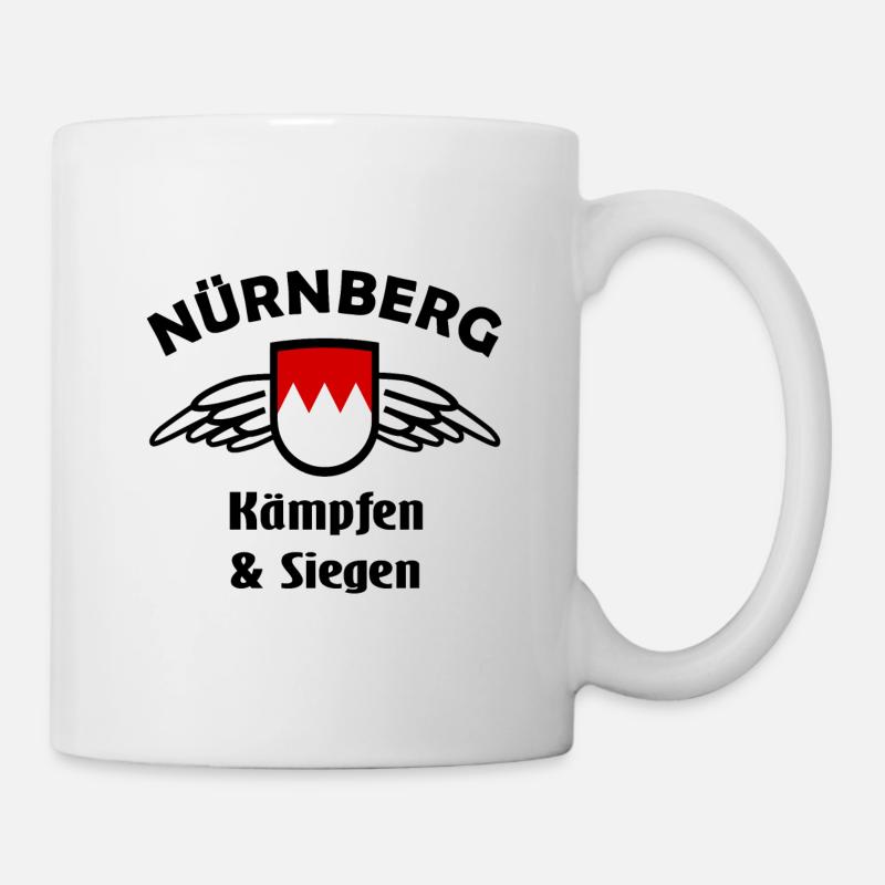 Les supporters de Nuremberg - Mug blanc - blanc