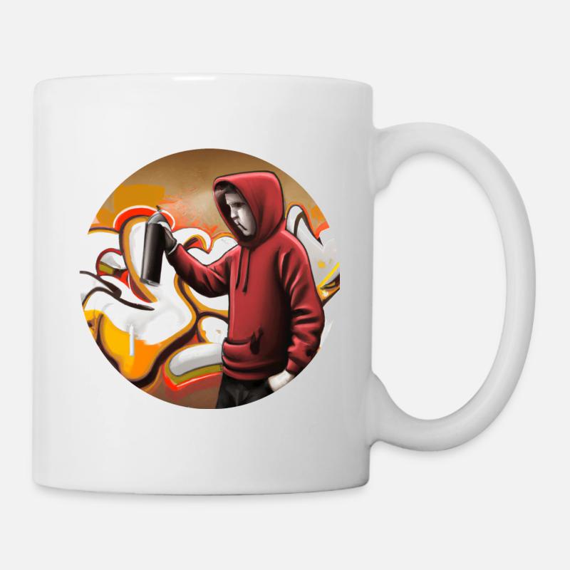Spayer - Grafitti - Tasse - Weiß