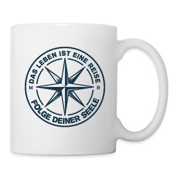 Life is a journey - Mug - white - Right