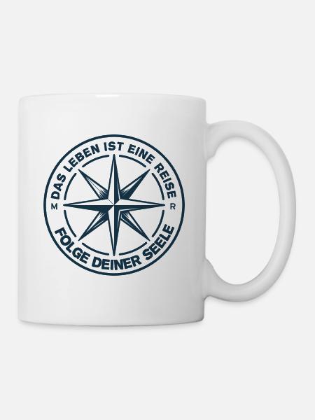 Life is a journey - Mug - white