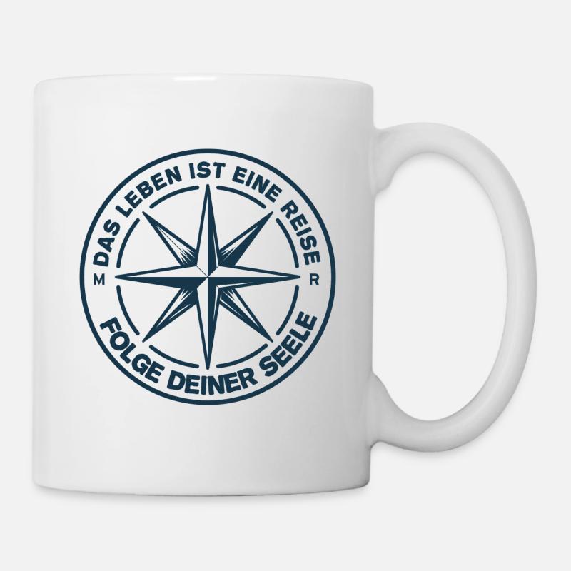 Life is a journey - Mug - white