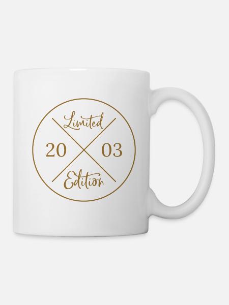 Limited Edition 2003 - Tasse - Weiß