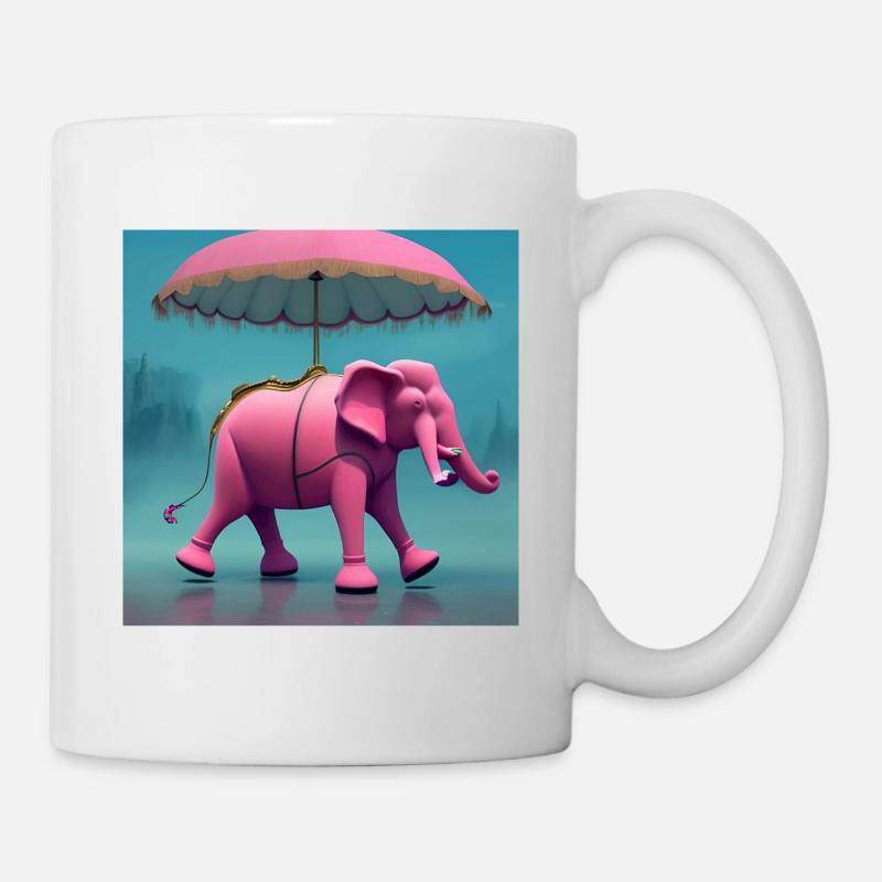 help_for_elephants_07 - Tasse - Weiß