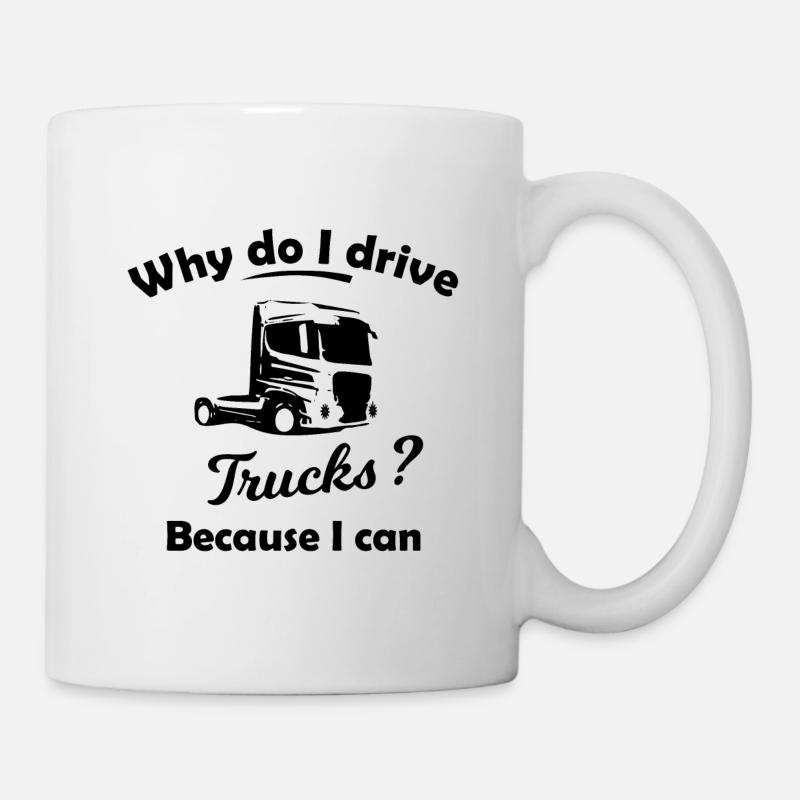 Les chauffeurs routiers - Mug blanc - blanc
