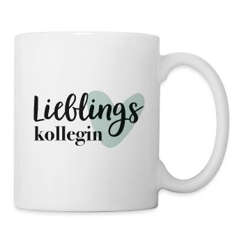 Lieblingskollegin - Tasse - Weiß - Rechts
