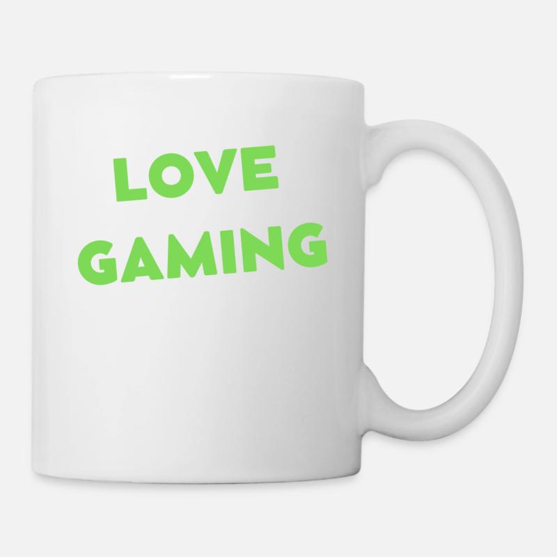 LIEBE GAMING - Tasse - Weiß
