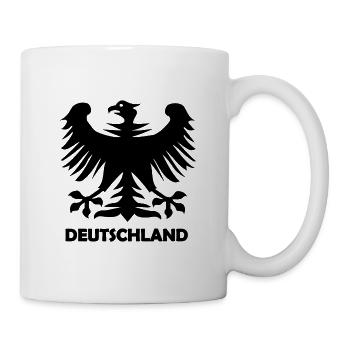 Für die Deutschen - Tasse - Weiß - Rechts