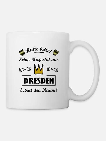 Die Dresdner - Tasse - Weiß