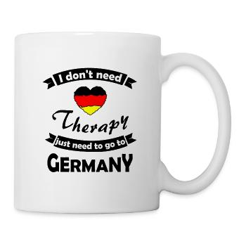 Zuhause in Germany - Tasse - Weiß - Rechts