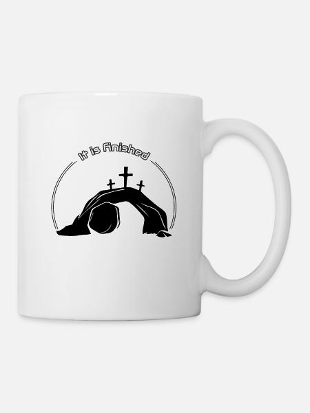 Es ist fertig - Tasse - Weiß