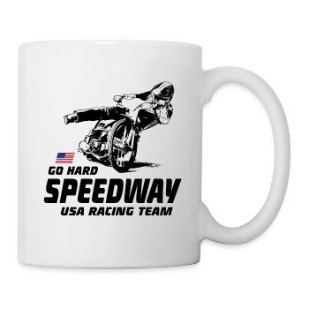 Speedway - Motorcycle Speedway - Tasse - Weiß - Rechts