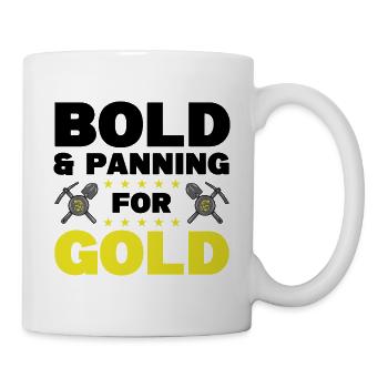 Extraction de l’or - Mug blanc - blanc - Droite