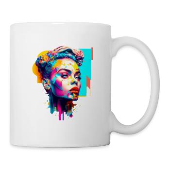 Pop art - Mug blanc - blanc - Droite