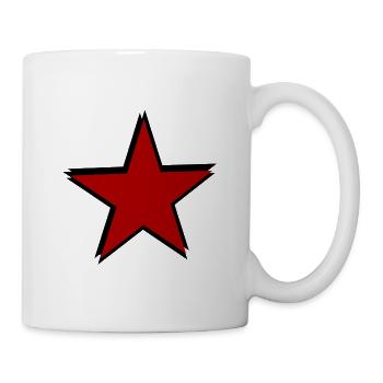 Das Symbol der Sozis - Tasse - Weiß - Rechts