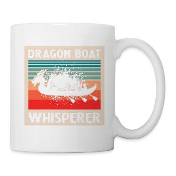 Dragon Boat Theme for Dragon Boat Paddling - Mug - white - Right