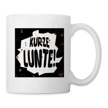 kurze lunte II - Tasse - Weiß - Rechts