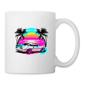 Miami Car 2 - Mug - white - Right
