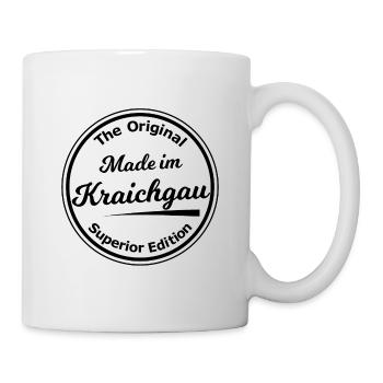 Hergestellt im Kraichgau - Tasse - Weiß - Rechts